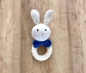 Baby Rabbit Crochet Teether