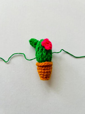 Prickly Bro/Sis Crochet Rakhi