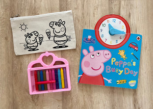 D.I.Y Colouring Peppa Pig Pouch