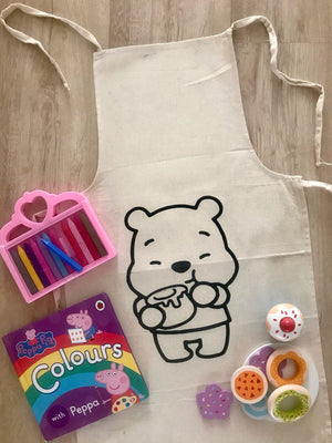 D.I.Y Colouring 'Winnie the Pooh' Apron