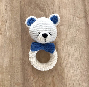 Baby Bear Crochet Teether