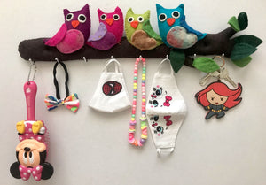 Little Owls Wall Hooks Hanger