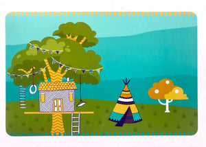Little Tree Top House Table Mat