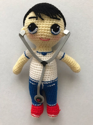 Superhero Doctor Crochet Doll