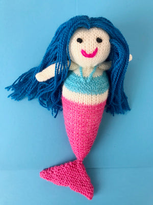 Little Mermaid Handknit Toy