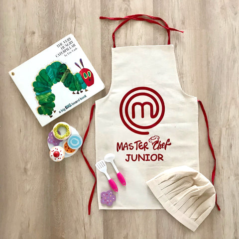 Little Master Chef Chef Apron Hat