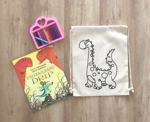 D.I.Y Colouring 'Little Dinosaur' Back Pack