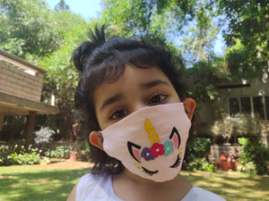 Reusable Embroidered Kids Masks (2-5 Years)